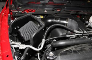 Ram 1500 Performance Air Intake - K&N Engineering - Blackhawk - Black - `11-`13